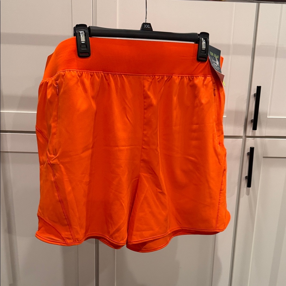 Tek Gear Vibrant Orange Athletic Shorts